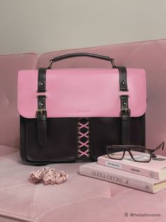 Introducing the Ecosusi Dark Collection - a versatile 15.6" briefcase designed for today's woman. Transition effortlessly between crossbody, shoulder bag, tote, or backpack. Delicate pink accents add a touch of mystery and glamour, enhancing feminine vibrancy. Championing personal independence and self-expression. Features include a 15.6-inch laptop compartment, wallet pocket, and pen slot for organization. Two adjustable shoulder straps included. Ideal for school, work, gatherings, travel, and