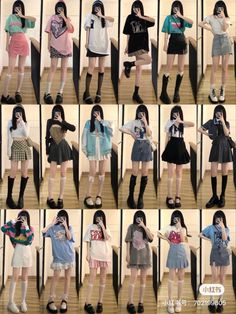 Street Outfits, Fashion Kawaii, Girl Fashion Style, Aesthetic Streetwear, Kawaii Fashion Outfits, Korean Girl Fashion