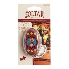 Bring a little metaphysical mischief with you wherever you go with this talking keychain featuring the iconic animatronic fortune teller Zoltar. A fun gift, it features six buttons that each trigger a different answer from Zoltar to your most pressing questions. Nerdy Gifts, Cute Birthday Gift, Christmas Shop, Fortune Teller, Geek Out, Party Activities, World Market, Gifts For Men, Things To Buy