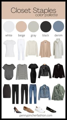 Laidback Chic Style, Penny Pincher Fashion, Minimalist Moda, Staple Wardrobe, Curated Closet