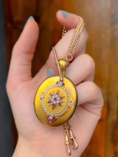 Superb 15k Ruby and Pearl Locket – Curio Incorporated Luxury Red Locket Jewelry, Heirloom Pendant Locket Necklace With Vintage Charm, Heirloom Style Locket Necklace With Vintage Charm, Antique Oval Pendant Locket Necklace For Wedding, Antique Oval Locket Necklace For Wedding, Antique Yellow Gold Jewelry With Detachable Pendant, Vintage Yellow Gold Jewelry With Detachable Pendant, Rose Gold Vintage Charm Locket Necklace For Wedding, Heirloom Locket Necklace With Vintage Charm