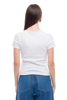 Classic Cool Basic! A must have for your wardrobe. Fancy Shop, Baby Tee, Clothing Company, Pima Cotton, Infant Tees, Cap Sleeve, Flat Lay, Round Neckline, Cap Sleeves