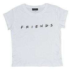 Cotton-On Women's Friends Themed Graphic T-Shirt Size: S Color: White With Black Lettering Material: 100% Cotton Msrp: $20.00 Crew Neck With Short Sleeves Friends Themed Graphic Print Front Great For Lounging & Casual Wear Designer Brand Name Fashion For Women Brand New With Tags Office Use A250 Trendy White Logo Print Tops, Trendy Tops With White Logo Print, Simple Summer T-shirt With Letter Print, Trendy White Text Print Tops, White Basic Tops With Text Print, White Graphic Basic Top, Basic White Print Top With Text, Basic White Print Tops With Text, Basic Tops With Letter Print