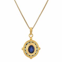 Blue Sapphire 14K Gold Vermeil Over Sterling Silver Enameled Pendant 925 Silver = 3.50 gm. Blue Sapphire= 1.80 ct. Blue Sapphire is the birthstone for September and is a symbol of heaven. The beautiful Pendant measures to be 1.25 inches long including the bale and 0.75 inches wide at its maximum points. The Pendant have been made by a team of highly trained and skilled artisans. 14K Gold Vermeil Over 18 Inch long 925 Sterling Silver Chain can be provided at additional cost of US $ 25.00 What is Sterling Silver Hoop Earrings, 925 Sterling Silver Chain, Sterling Silver Hoops, Silver Enamel, Silver Hoops, Silver Hoop Earrings, Gold Vermeil, Sterling Silver Chains, Shop Earrings