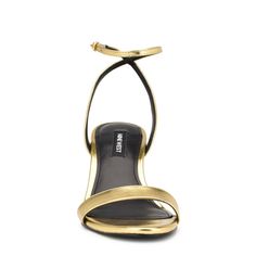 Anny Ankle Strap Heeled Sandals - Nine West Purple Mirror, Ankle Strap Sandals Heels, Blush And Gold, Ankle Strap Heels, Mid Heel, Heeled Sandals, Strap Heels, Purple Gold, Nine West