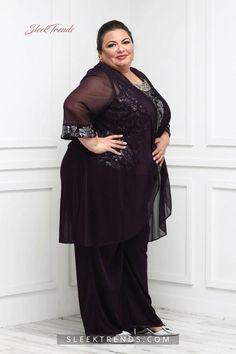 plus size women clothing, plus size beaded dresses, plus size beaded jacket, plus size beads dresses, plus size bead jackets, women plus size clothing, women clothes, womens clothes Mother Of The Bride Pants Outfit, Pants Plus Size Women, Beaded Pants, Plus Size Pant Suits, Mother Of The Bride Plus Size, Dresses Mother Of The Groom, Mother Of The Bride Suits, Beaded Dresses, Plus Size Elegant Dresses