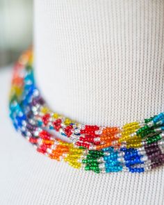 Cheap Rainbow Beaded Necklaces With Large Beads, Rainbow Spacer Beads For Jewelry Making, Rainbow Round Beaded Necklaces With Tiny Beads, Rainbow Beaded Necklaces For Jewelry Making, Rainbow Multi-strand Beaded Necklaces, Rainbow Faceted Round Beaded Necklaces, Rainbow Faceted Round Beads Necklace, Rainbow Faceted Round Beaded Necklace, Rainbow Faceted Beaded Necklaces