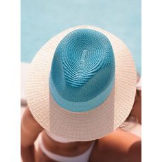 Ensure your face stays shaded this summer with Shrialeah's Andrea Hat. Made from lightweight natural paper straw, this trendy beach hat features a chic blue color block pattern. Pair with other items from Shiraleah to complete your look! Color Block Pattern, Natural Paper, Trendy Beach, Block Pattern, Beach Hat, Paper Straws, Pattern Blocks, Sun Hat, Sun Hats