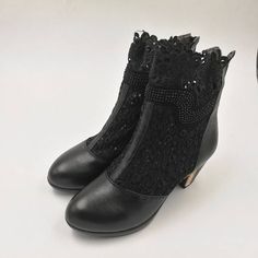 Cutout Mesh Boots Women Boot
heel height about 6.5cm
standard size







-- Winter Ankle-high Heeled Boots With 4-inch Heel, Black Ankle-high Martin Boots For Formal Wear, Black High Heel Martin Boots Medium Width, Formal Closed Toe Lace-up Winter Boots, Formal Closed Toe Lace-up Boots For Winter, Formal Lace-up Boots For Winter With Closed Toe, Formal Winter Lace-up Boots With Closed Toe, Black Closed Toe Winter Heels, Black High Ankle Heels With Reinforced Heel