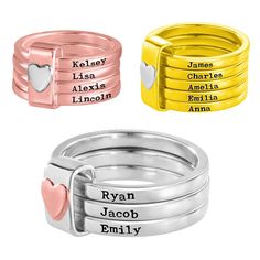 PRICES MAY VARY. Custom Name Stacking Ring for Women Personalized Stackable Mothers Rings with Names Mothers Day Gift Stacked Name Ring Gift for Her Stackable Engraved Rings Mom Rings Mom Gift Custom Name Stacking Ring for Women Personalized Stackable Mothers Rings with Names Mothers Day Gift Stacked Name Ring Gift for Her Stackable Engraved Rings Mom Rings Mom Gift Mom Rings Stackable, Rings With Names, Personalized Jewelry For Mom, Mom Rings, Mothers Ring Stackable, Mothers Rings, Mom Ring, Name Ring, Mother Rings