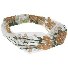 Add the finishing touches to your look with hair accessories like the Floral Embroidered Headband! This headband is made with a white tulle material and embroidered with intricate white and orange flowers. Instead of an open back, this accessory has a closed, elastic back for a bit of added security. Upgrade your entire look with one simple piece! Details: 	 Band Thickness: 3 1/4" 	 Size: One Size Fits Most White And Orange Flowers, Tulle Headband, Embroidered Headband, Tulle Material, Pearl Hair Pins, Home Office Accessories, White And Orange, White Headband, White Tulle