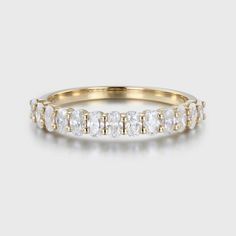 Discover timeless elegance with our Oval Cut Moissanite Wedding Band for Women. It's a symbol of love and sophistication. Wedding Band For Women, Moissanite Wedding Band, Vintage Trends, Yellow Gold Wedding Band, Vintage Wedding Band, Moissanite Wedding Bands, Affordable Jewelry, Lab Diamonds, Diamond Wedding Bands