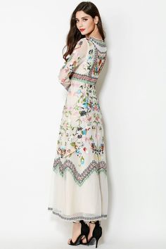 Embroidery Flowers Long Sleeve Ankle-length Dress
 




Size


Bust


Waist


Length


Hips


Sleeve


Shoulder







CM


CM


CM


CM


CM


CM




S

84
70
146

57
37


M
86
72
152

58
38


L
90
76
153

59
39


XL
94
80
154

60
40


XXL
98
84
155

61
41






Description Embroidery Flower Dress, Pattern Outfits, Ankle Length Dress, Flower Print Dress, Lovely Clothes, Looks Chic, Embroidery Dress, Guest Outfit, Flower Dresses