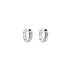 Diamond Huggie Earrings, Huggie Earring, Huggie Earrings, Staple Pieces, Huggies Earrings, White Gold Diamonds, Gold Diamond, 18k Gold, Two By Two