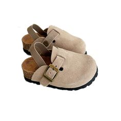 PRICES MAY VARY. Premium Suede Upper: Our toddler clogs are made from premium suede, providing a luxuriously soft and comfortable touch for your child's delicate feet. Cork Insole: These kids' suede clogs feature a soft cork footbed that not only adds comfort, but also helps absorb shock and reduce the impact on your child's feet while playing. Adjustable Buckle: The toddler clogs feature an adjustable buckle, which is not only aesthetically pleasing in design, but can also be customised to fit Cork Footbed Sandals, Kids Clogs, Suede Clogs, Toddler Sandals, Baby Fits, Girls Sandals