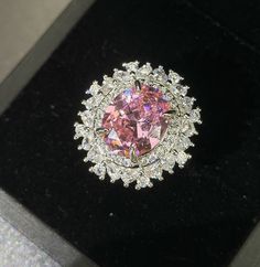 ✰ This delicate lab-created pink gift ring is perfect for people who want to achieve a brilliant and splendid look ✰  Not only for everyday wear, this dainty pink cz ring is also great for weddings and also as a bridesmaid ring ✰ This oval cz ring pink is a very special gift for birthday, Mother's Day, bridesmaids, Valentine's Day and more  ✰ Comes with an exquisite gift box We also offer the necklace and earring from the same collection:  https://www.etsy.com/listing/1222004885/vintage-pink-oval-necklace-pink-zircon https://www.etsy.com/listing/1222001683/pink-drop-earring-with-halo-oval-zircon Materials: Environmentally-friendly brass Quantity: 1 Piece Ring Size: 0.85 x 0.8 in Main Gemstone Size: 0.47 x 0.4 in ----♛ PRODUCTION & SHIPPING ♛ --- ✰Multiple items purchased in one payment can Formal Pink Cluster Ring With Brilliant Cut, Pink Diamond Ring With Halo Setting For Formal Events, Pink Diamond Ring With Halo Setting For Formal Occasions, Luxury Pink Cubic Zirconia Wedding Jewelry, Pink Cubic Zirconia Halo Ring For Wedding, Pink Diamond Open Ring Jewelry, Luxury Pink Rings With Halo Design, Pink Round Cluster Ring With Prong Setting, Pink Round Cluster Ring With Halo Setting