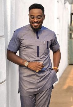 Toosweet Annan, Latest African Wear For Men, Mens Traditional Wear, Dashiki Outfit, Senator Wears, African Wear For Men, Dashiki For Men, Nigerian Men Fashion, African Wear Styles For Men