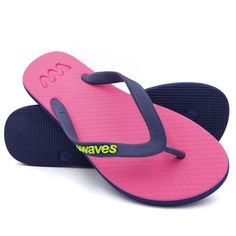 Turquoise and Magenta Twofold Flip Flops, Women's – Waves Flip Flops USA Pink Summer Flip Flops For Pool, Summer Pink Flip Flops For Pool, Summer Style Pink Flip Flops For Pool, Pink Flip Flops For Poolside And Beach Season, Casual Pink Flip Flops For Pool, Summer Pink Pool Sandals, Adjustable Pink Flip Flops For Beach, Pink Non-slip Flip Flops For Swimming, Non-slip Pink Flip Flops For Vacation