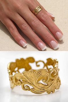 Hey, I found this really awesome Etsy listing at https://www.etsy.com/listing/161525129/vintage-lace-ring-22k-gold-plated Vintage Gold Band, Unique Ring Designs, Art Nouveau Ring, Jewelry Gift Ideas, Summer Rings, Engraved Wedding Rings, Antique Engagement Rings Vintage, Vintage Jewellery Rings, Antique Engagement Ring