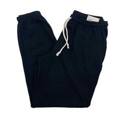 Black Sweatpants Women, Black Stretch Cotton Joggers, Black Cotton Pants For Leisure, Black Sweatpants With Drawstring For Sports, Black Cotton Joggers With Drawstring, Black Drawstring Sweatpants For Sports, Black Cotton Bottoms With Drawstring, Black Cotton Bottoms With Elastic Waistband, Black Drawstring Leisure Pants