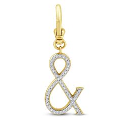 Add this ampersand charm between two initials or symbols to create a look that's all your own. 10K yellow gold with white rhodium 1/5 carat round diamonds Create your own unique curation as you build your Charm'd by Lulu Frost Collection Exclusively at Jared® Frost Diamond, Gold Credit Card, Diamond Fashion Jewelry, Lulu Frost, Jared The Galleria Of Jewelry, Platinum Wedding, Anniversary Jewelry, Popular Jewelry, Diamond Fashion