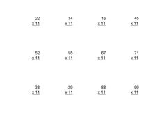 the numbers are arranged in rows to make it easier for kids to learn how to read them