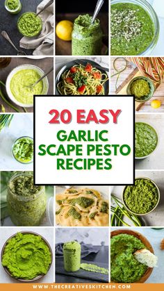 20 easy garlic sauce pesto recipes that are perfect for pasta, soups and more