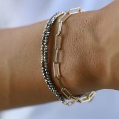 Petite Metallic Crystal Double Wrap Bracelet with Gold Accents - Small metallic crystal beads with gold accents and tassel ending. - Measures an adjustable 13.5-14.5" Crystal Wrap, Double Wrap Bracelet, Studded Necklace, Kids Bracelets, Kids Necklace, Charm Rings, Gold Accents, Chain Bracelet, Bag Sale