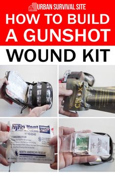 Gunshot Wound, Survival Books, Survival Skills Life Hacks, Survival Life Hacks