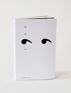 a white box with eyes drawn on it