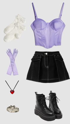 Olivia Rodrigo inspired outfit !!!💜#oliviarodigosour #oliviarodrigoguts #OliviaRodrigo ￼ Guts Inspired Outfit, Guts Tour Outfits Olivia Rodrigo, Olivia Rodrigo Outfits Guts, Olivia Rodrigo Guts Outfits, Olivia Rodrigo Tour Outfits, Guts Outfit Ideas, Olivia Rodrigo Outfit, Olivia Concert, Consert Outfits