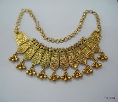 Sterling Silver gold vermeil gold gilded gold plate Choker Necklace Handmade Gold Jewellery India, Golden Plate, Choker Necklace Handmade, Antique Gold Jewelry Indian, Gold Necklace Indian, Handmade Silver Jewellery, Gold Necklace Indian Bridal Jewelry, Jewelry Set Design, Antique Jewelry Indian