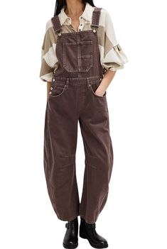 PRICES MAY VARY. Casual loose barrel leg jeans overalls; Vintage boyfriend baggy jeans Y2k denim bib overalls Highlights: Adjustable straps bib overall; Mid rise jeans; Wide leg barrel jeans denim pants; Side pockets and button design; Vintage distressed overalls ; Bib and brace design with wide barrel leg; Tapered knee; Solid color- black baggy jeans women overall, baggy khaki pants for women, white overalls for women, blue jean jumpsuit for women Size Guide: XS=US 0-2, S=US 4-6, M=US 8-10, L=U Blue Jean Jumpsuits For Women, Baggy Khaki Pants, Khaki Pants For Women, Jeans Jumpsuits For Women, Blue Jean Jumpsuit, Vintage Harem Pants, Womens Denim Jumpsuit, Loose Overalls, Khaki Pants Women