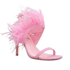 Fall in love with these dreamy pink feathers and comfortable stiletto heels! Refining your date night with an accent ankle buckle strap for a glam finishing touch, this Cobana will surely glam up your wardrobe with some pop of color. Pair it with jeans or formal wear, definitely adds a pinch of luxe & sexy twist! Vegan suede upper with man made sole Ankle buckle closure Heel measures approx 4.25" H Imported