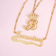 Material: Copper. Color: Gold. Necklcae Chain Length: 14",16",18",20",22". Process: Gold plated. Recipient: Woman, Mom, Wife, Girl Friend, Children, Family. Product Type: Personalized Jewelry. Gift Type: Set. Occasions: Valentine's Day, Mother's Day, Christmas, Birthday, etc. Jewelry Type: Name Necklace. Brand: Silviax Jewelry. Item: 2024S0014 Personalized Heart Pendant Chain Necklace For Valentine's Day, Customized Metal Necklaces For Mother's Day, Gold Plated Name Necklace For Valentine's Day, Customized Gold Necklace With Heart Pendant, Customized Gold Heart Pendant Necklace, Valentine's Day Gold Plated Name Necklace, Personalized Metal Chain Necklace For Anniversary, Personalized Metal Chain Necklace For Valentine's Day, Gold Nameplate Charm Necklace For Valentine's Day