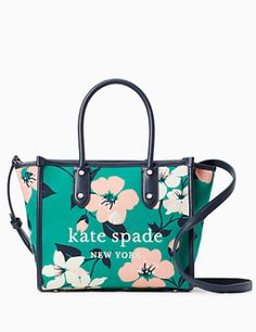 8"h x 12.4"w x 5"dhandle drop: 5"strap drop: 22"canvastrim: smooth leatherprinted logocanvas lininginterior: back slip pocketdrop in top zip closurestyle # k7302Color: Green Multi Spring Travel Bag With Leather Trim, Spring Leather Bags With Leather Trim, Designer Shoulder Bag For Spring Travel, Elegant Spring Bag With Leather Trim, Elegant Bags With Leather Trim For Spring, Chic Spring Shoulder Bag In Coated Canvas, Classic Green Bags For Spring, Chic Coated Canvas Shoulder Bag For Spring, Spring Tote Bag With Leather Trim