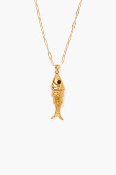 Koi Necklace Garnet Koi Necklace, Gold Fish Necklace, Funky Accessories, Fish Pendant Necklace, Fish Jewelry, Chinese Jewelry, Fish Necklace, Funky Jewelry, Pearl Gemstone