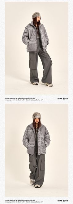 Applicable age: 18-24 years old Size: XS S M L XL style: street Street: Athleisure Women's trousers waist height: natural waist Color classification: gray Item number: K4665E24 Season of the Year: Winter 2022 Thickness: Regular Clothing style details: pocket Length: trousers Women's pants type: straight pants Material composition: other materials Baggy Winter Streetwear Bottoms, Gray Straight Pants For Streetwear, Winter Streetwear Straight Leg Bottoms, Winter Streetwear Bottoms With Straight Leg, Gray Bottoms With Pockets For Winter, Hip Hop Straight Leg Winter Bottoms, Urban Style Gray Winter Bottoms, Gray Winter Bottoms With Pockets, Winter Wide Leg Streetwear Bottoms