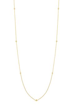 Swirly and square beads lend geometric charm to this handcrafted chain necklace of gleaming 14-karat gold. 17 1/2" length 14k gold Made in Italy 14k Yellow Gold Station Necklace With Adjustable Chain, 14k Yellow Gold Necklace With Satellite Chain, 14k Yellow Gold Station Necklace With Delicate Chain, 14k Yellow Gold Station Necklace With Satellite Chain, Yellow Gold 14k Minimalist Station Necklace, Minimalist 14k Yellow Gold Station Necklace, Dainty 14k Yellow Gold Station Necklace, Everyday Yellow Gold Station Necklace With Satellite Chain, 14k Gold Satellite Chain Necklace For Formal Occasions