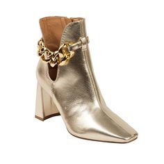 Very Stylish And Retro Women Boots. It Is Warm And Suitable To Wear In The Fall, Winter, And Spring. It Has Modern And Edgy Look With A Party Vibe. You Will Be The Center Of Attention Wearing These Boots The Heels Are 3.25 Inches Tall Available In Various Sizes Winter Boots Women, Ankle Boots, Winter Boots, Gold Ankle Boots, Gold Booties, Gold Boots For Women, Fall Boots, Womens Fashion Boots Boots For Women Fall, Gold Ankle Boots, Elegant Boots, Gold Boots, Gold High Heels, Boots Women Fashion, Retro Women, Winter Boots Women, Boots Fall