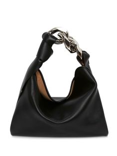 JW Anderson Small Chain Shoulder Bag - Farfetch Jw Anderson Bag, Fall Winter Capsule Wardrobe, Fur Bag, J W Anderson, Fake Fur, Jw Anderson, Grunge Style, Chain Shoulder Bag, Leather Chain