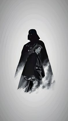 darth vader and luke star wars poster