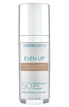 Colorescience Even Up™ Clinical Pigment Perfector Spf 50 Brown Age Spots, Brown Spots On Skin, Skin Moles, Brown Spots Removal, Brown Spots On Face, Skin Spots, Spots On Face, Baking Soda Shampoo, Dark Under Eye