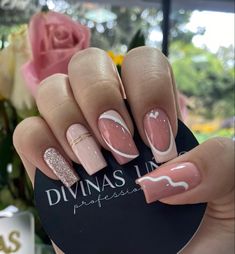 Elegant Touch Nails, Posh Nails, Business Nails, Drip Nails, Work Nails, Acrylic Nails Coffin Pink, Acrylic Nails Coffin Short, Nail Jewelry, Elegant Nails