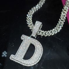 Iced Out Big Two Tone Cutom Name Necklace,Initial"A-Z" Letters Pendant with Cuban Chain,Hip Hop Personalized Jewelry,Gifts for Men Women PENDANT comes with Cuban Chain 🏅it is a trendy baguette letter cubic zircon  font letter pendants.made of brass and cubic zircon  stones, White color stones 🏅Each Piece Comes With Chain 🏅Each Piece Packed with Gift Box 🏅100% Made to Order Handmade item Materials: AAAA Cubic Zirconia Stones, Brass Can be personalized Length of Chain: 16"/18"/20"/24" 🏅Birthd Big Chain Necklace, Iced Out, Iced Out Jewelry, Aniversary Gifts, Hip Hop Chains, Bridemaids Gifts, Necklace Initial, Women Pendant, Color Stones