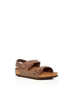 These Birkenstock sandals feature a contoured footbed to support all the arches of the foot. Brown Sport Sandals With Textured Footbed And Round Toe, Birkenstock Sandals, Birkenstock Milano, Personal Shopping, Mocha, Birkenstock, Pick Up, In Store, Buy Online