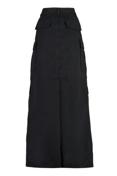 Balenciaga cargo skirt black cotton, with detail of pockets along the legs, in terms of detail, the front is like trousers, the back is like a skirt with a central slitGender: WOMENMaterial: COTTON | 100%COTTONColor: BLACKMade in: ITProduct ID: 748599TKP271000*Import tax/duty will be calculated at checkout (If applicable) Cargo Skirt Black, European Elegance, Black Balenciaga, Cargo Skirt, Skirts With Pockets, Skirt Black, The Chic, Casual Bags, Woman Colour