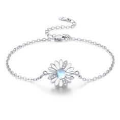 PRICES MAY VARY. Daisy: Daisy flowers represent innocence, hope, beauty, endless love and friendship, the best gift for women.It can be given as a flower lady bracelet to ladies who like flowers around, or as friendship bracelets for women to good friends Material: Daisy bracelet for women is made of 925 sterling silver, which will not change color or lose its luster. It does not contain nickel, lead. Features: Daisy flower bracelet for women adopts superb polishing technology to make every deta Daisy Bracelets, Daisy Patterns, Sterling Silver Flower Bracelet, Flowers Represent, Silver Flower Bracelet, Flower Lady, Daisy Daisy, Daisy Pendant, Daisy Jewelry