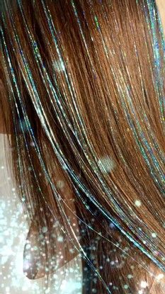 Hair Sparkles, Tinsel Hair Extensions, Boho Hair Wrap, Prom 23, Tinsel Hair, Hair Remove, Clipin Hair Extensions, Amazing Hairstyles, Colored Hair Extensions