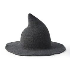 Description:1. High quality: the Halloween women lady woolen witch hat is made of wool, which is high quality, soft, stretchy, thick, warm, cute, fashionable.2. Function: the Halloween party cos play hat can used for blocking glare, sun, costume party or a gift for your friends or family.3. Wide brim and smooth edge: the Halloween long point hat is with soft inner edge, which is comfortable to wear.4. Multiple choice: there are black pink navy beige light grey khaki Halloween hat for you to sele Black Felt Hat For Halloween Costume, Witchy Brimmed Winter Hats, Black Fall Hats One Size, One Size Black Hat For Fall, Witchy Black Costume Hats And Headpieces For Fall, Witchy Black Costume Hat For Fall, Black Hats For Fall, Fitted Black Costume Hats And Headpieces For Fall, Gray Hat For Fall